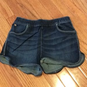 Jean stretch shorts